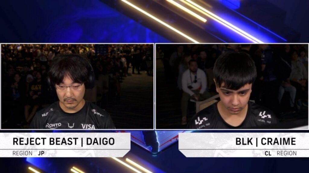 Juegaesports - Daigo Umehara (Japón, 44 años) versus Craime (Chile, 14 años) - Street Fighter 6 - CEO 2025