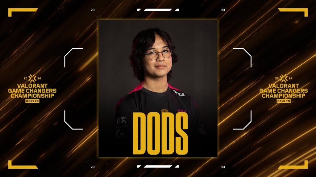 Juegaesports - dods, jugadora de KRÜ Blaze, durante el Valorant Game Changers Championship 2024
