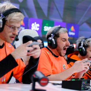 Juegaesports - Dani celebrando la victoria de Alpha7 Esports en su debut en la Honor of Kings World Cup 2025