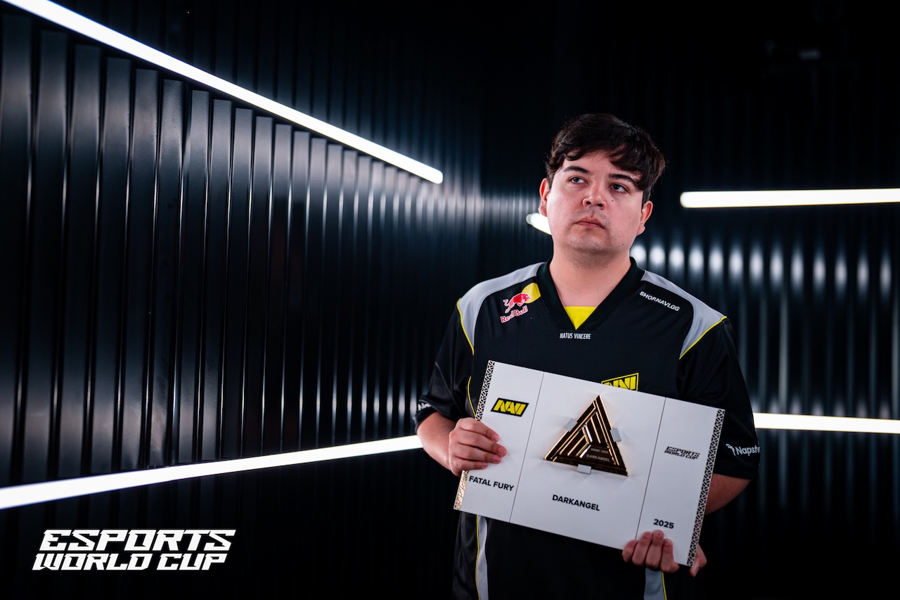 Juegaesports - DarkAngel (México) en su presentación para la Esports World Cup 2025