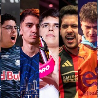 Juegaesports jugadores latinoamericanos en el EA FC Pro 25 World Championship durante la Esports World Cup 2025 en Arabia Saudita