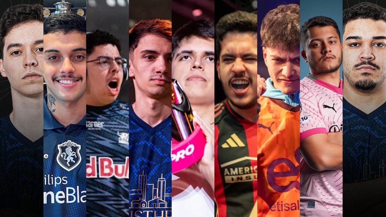 Juegaesports jugadores latinoamericanos en el EA FC Pro 25 World Championship durante la Esports World Cup 2025 en Arabia Saudita