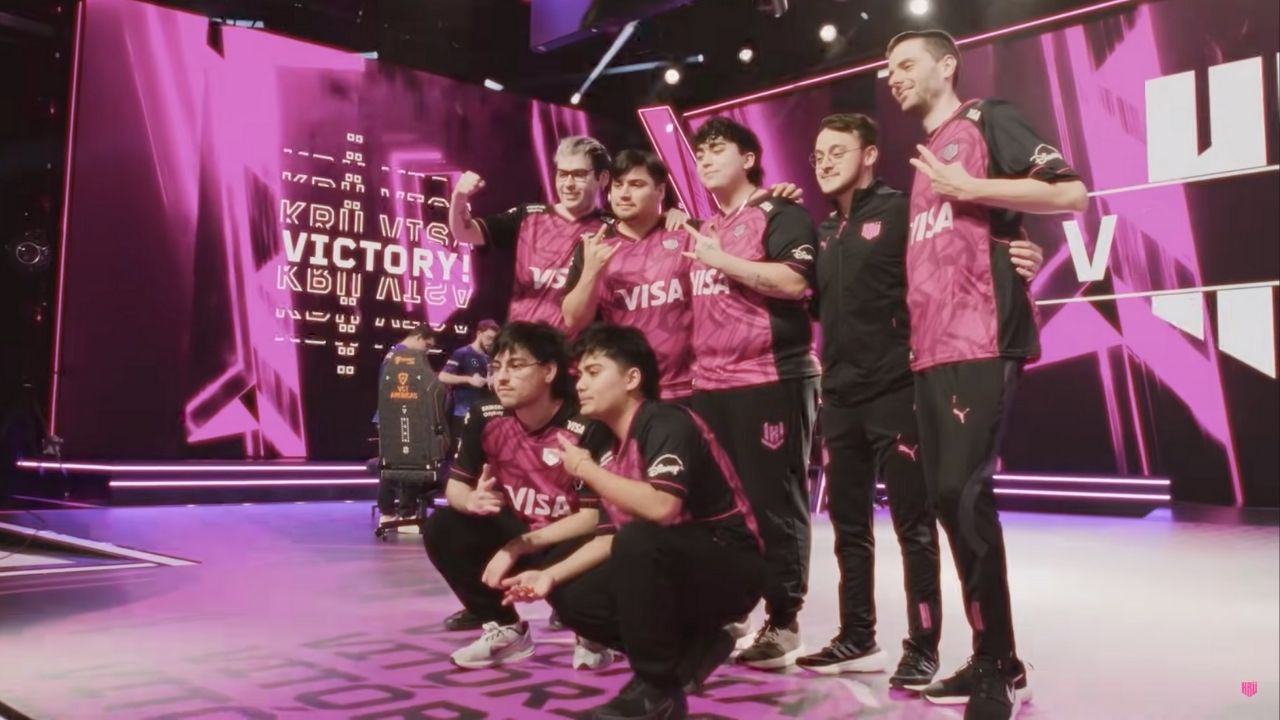 Juegaesports - KRÜ tras su victoria frente a 2GAME Esports en el lower bracket de la VCT Americas Kickoff