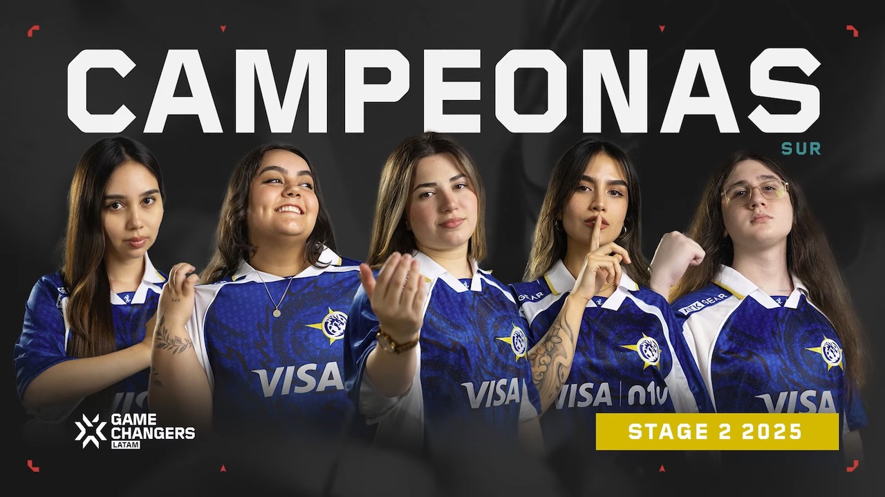 Juegaesports Leviatán Campeonas Valorant Game Changers Latam Sur Stage 2