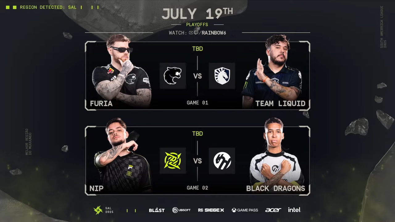 Juegaesports - Playoffs South America League Rainbow Six
