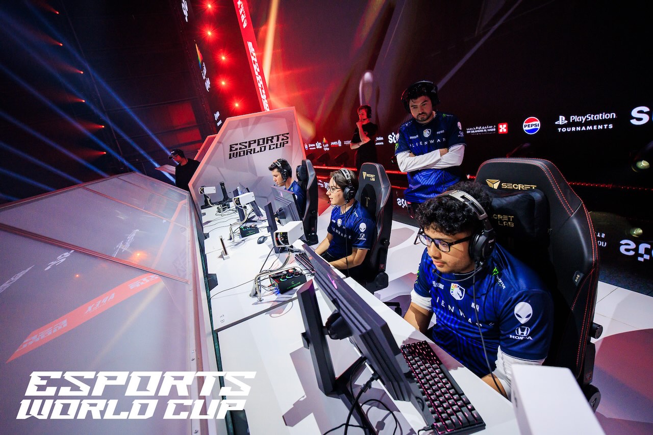 Juegaesports - Team Liquid compitiendo en Apex Legends durante la Esports World Cup 2024.