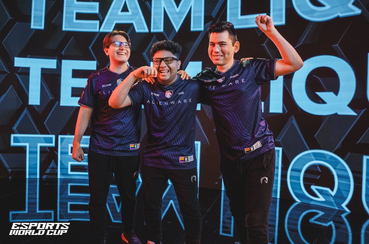 Juegaesports - El equipo de Apex Legends para Team Liquid durante la Esports World Cup 2024.