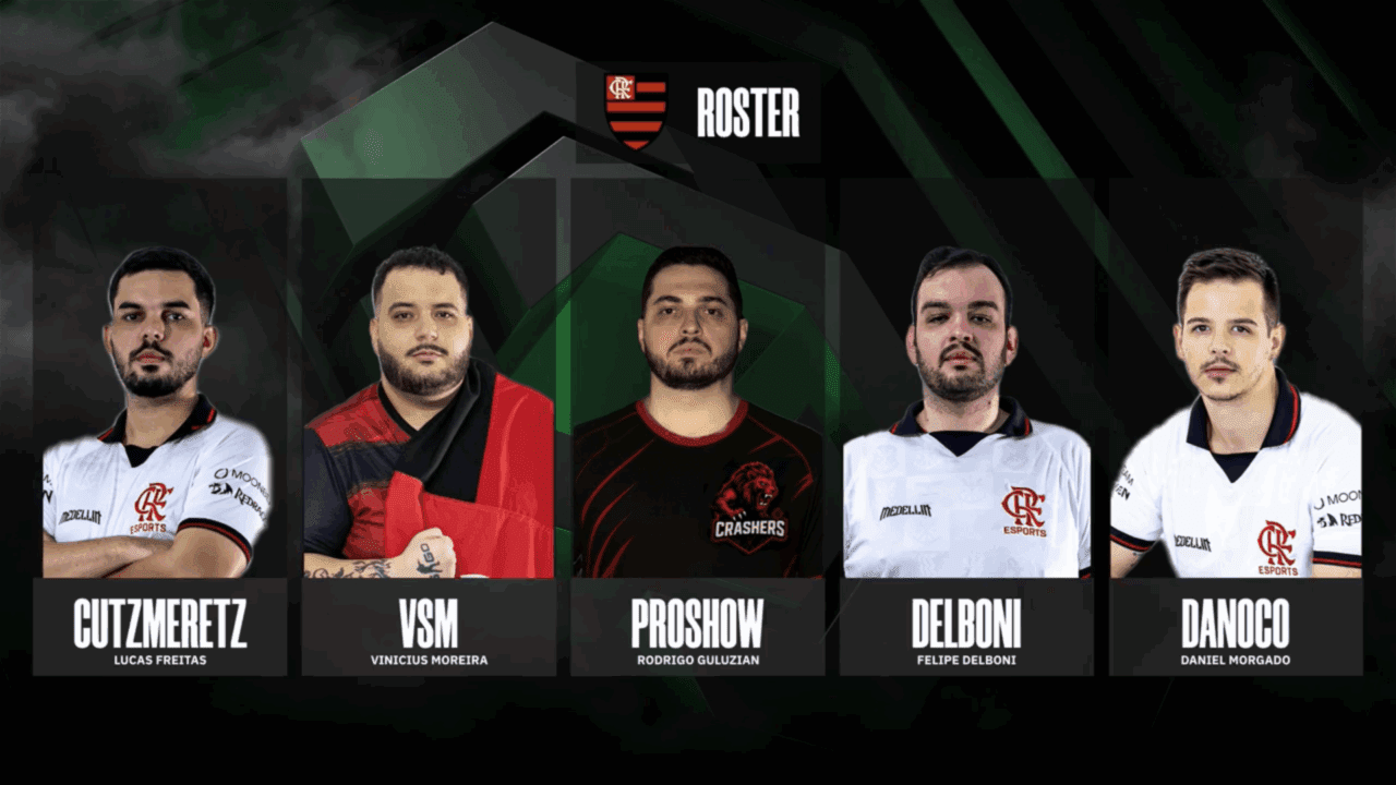 Juegaesports Flamengo roster Counter-Strike 2