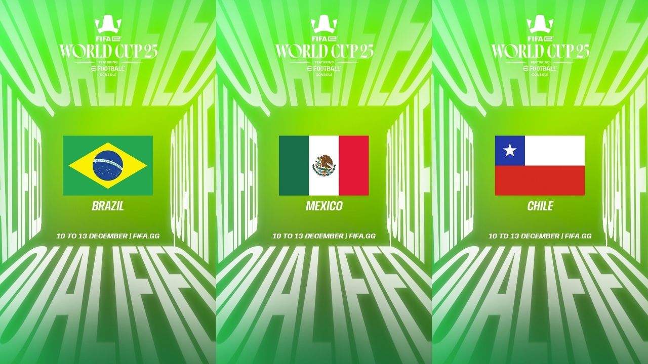 Juegaesports Brasil Mexico Chile FIFAe eFootball Console Americas Qualifier