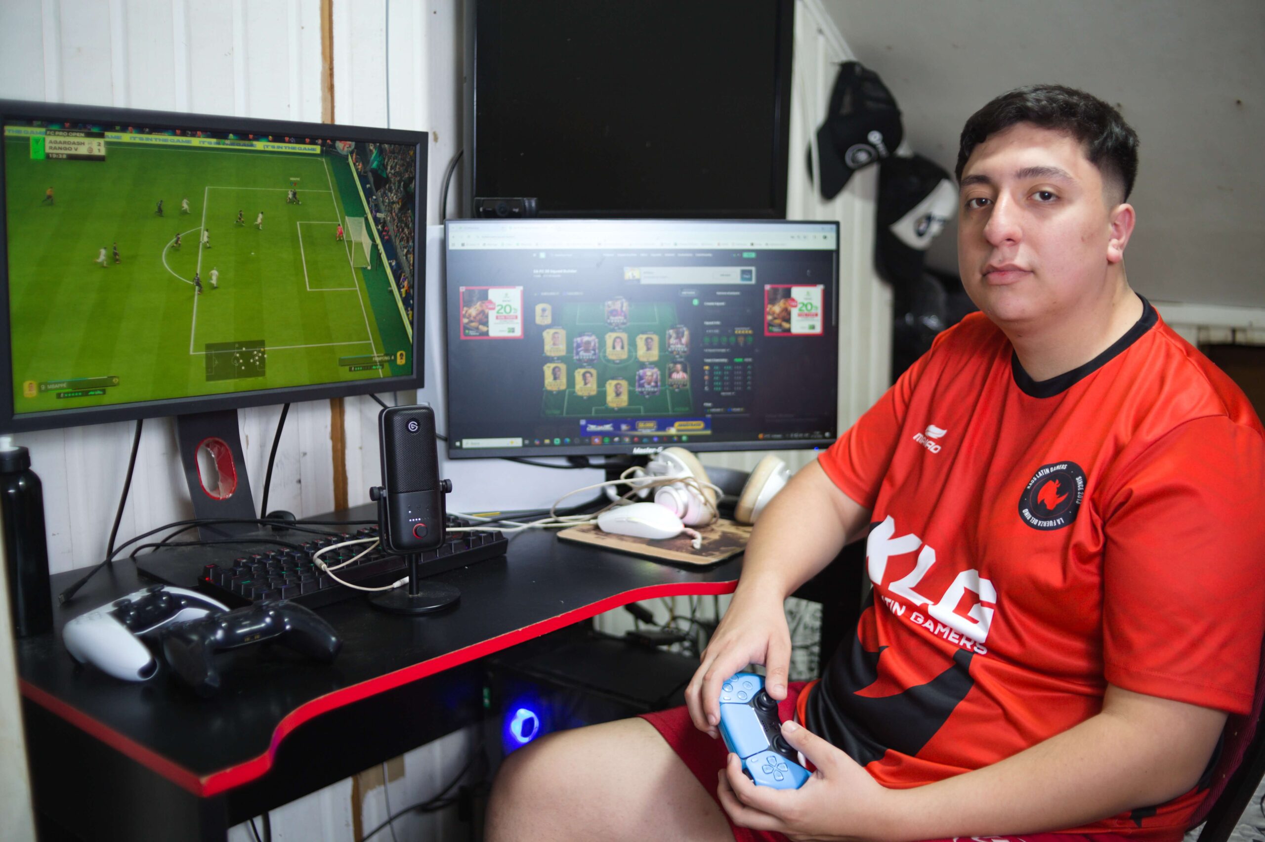 Juegaesports agardash jugador profesional de EA FC para Kaos Latin Gamers (KLG)