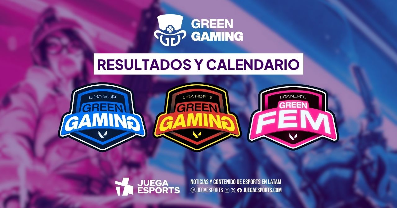 Juegaesports Liga Green Gaming Resultados Calendario