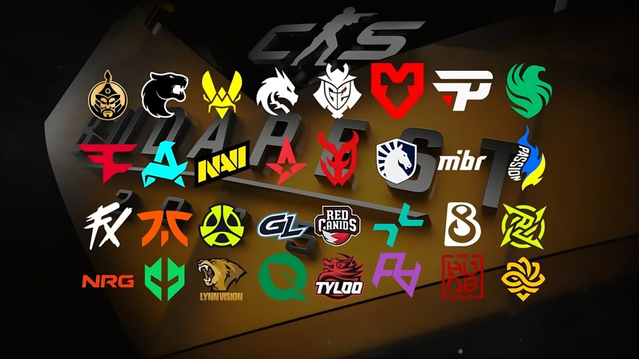 Equipos que jugarán en la StarLadder Budapest Major 2025. Imagen: Starladder